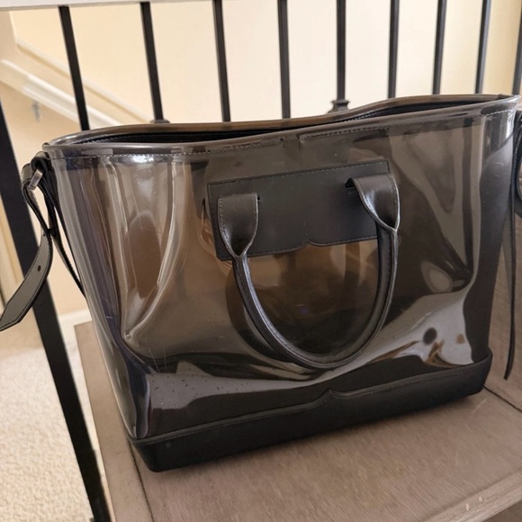 Hunter Black Transparent Shoulder Bag - Picture 4 of 8
